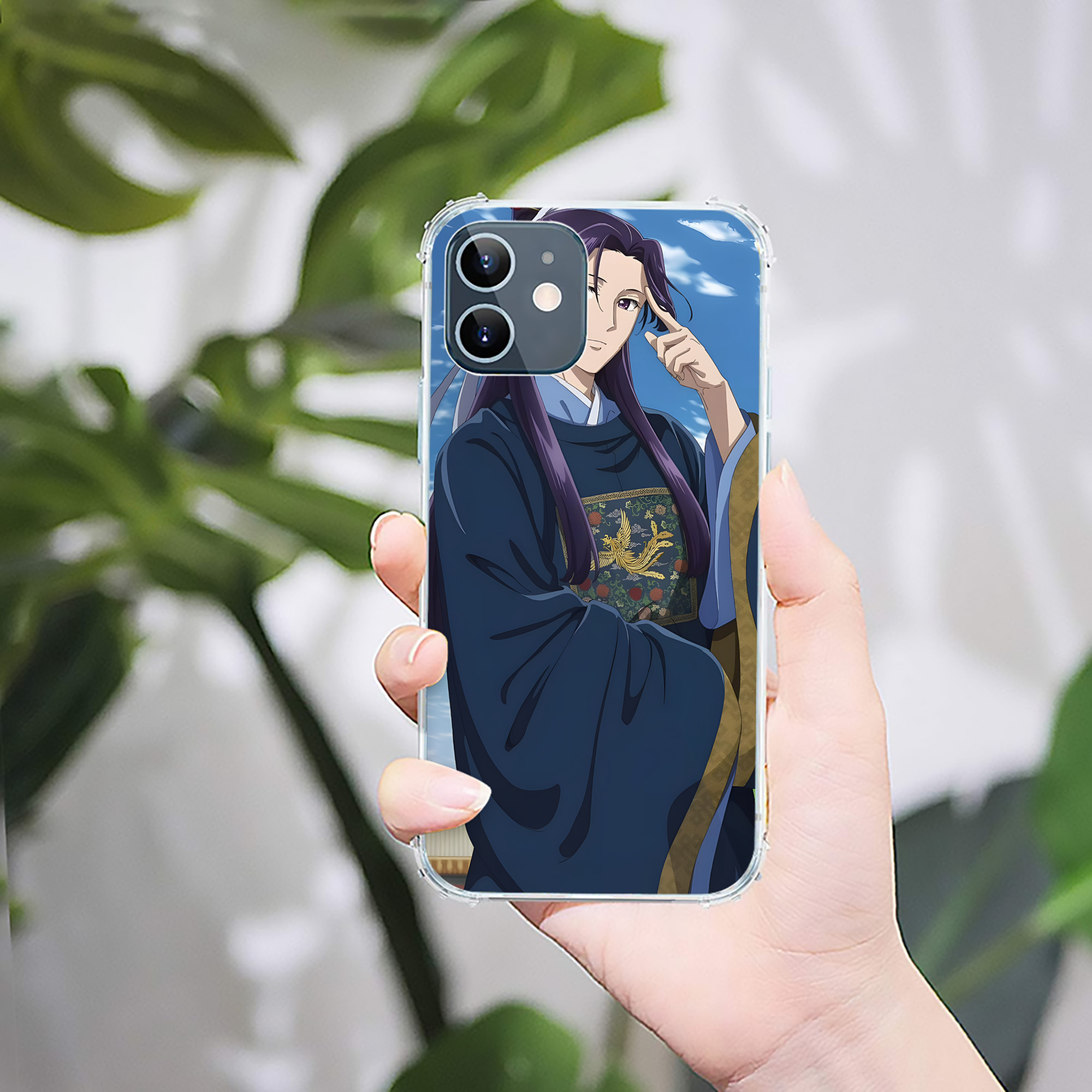（画像用） 薬屋のひとりごと The Apothecary Diaries 【iPhone 12シリーズ対応】透明スマホケース（クリアソフトケース）